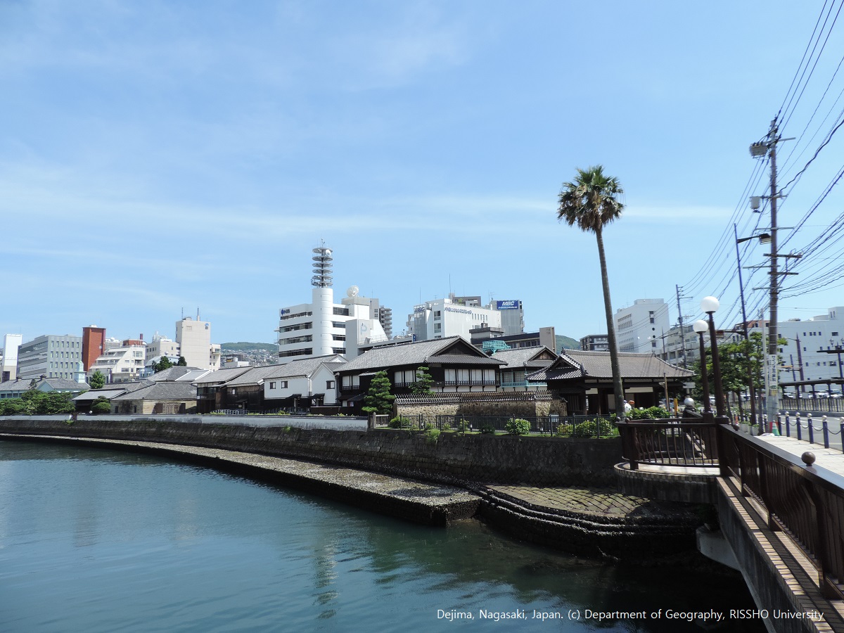 復元の進む出島和蘭商館跡